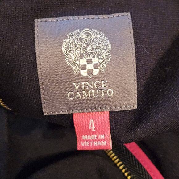 Vince Camuto Black Bodycon Dress Size 4 - Picture 3 of 5